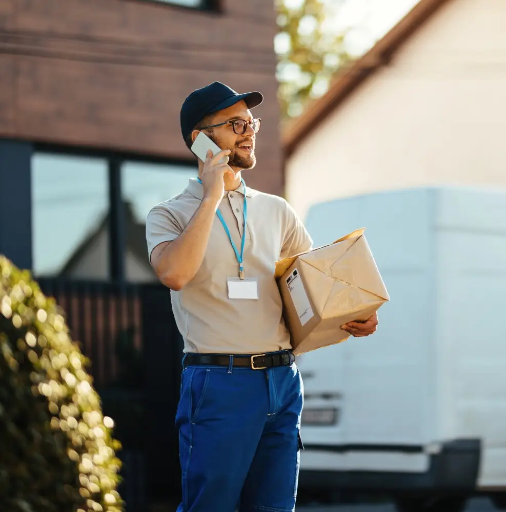 Delivery driver job in Malmö for English speakers.